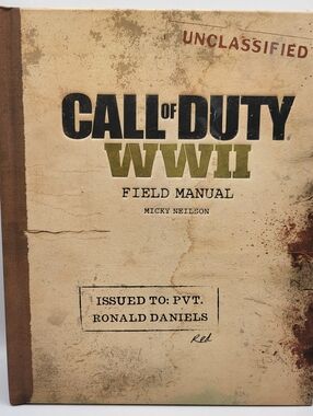 Call of Duty WWII: Field Manual - Hardcover Book